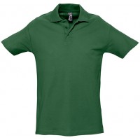 POLO PIQUÉ M/M 3 BOT SPRING VERDE GOLFO 